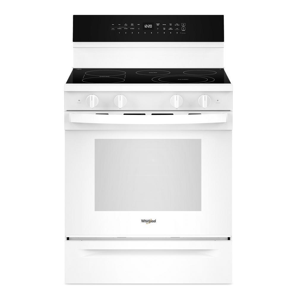WHIRLPOOL WFES7530RW 30-inch Smart Electric Range With Air Cooking Technology, WIPECLEAN...