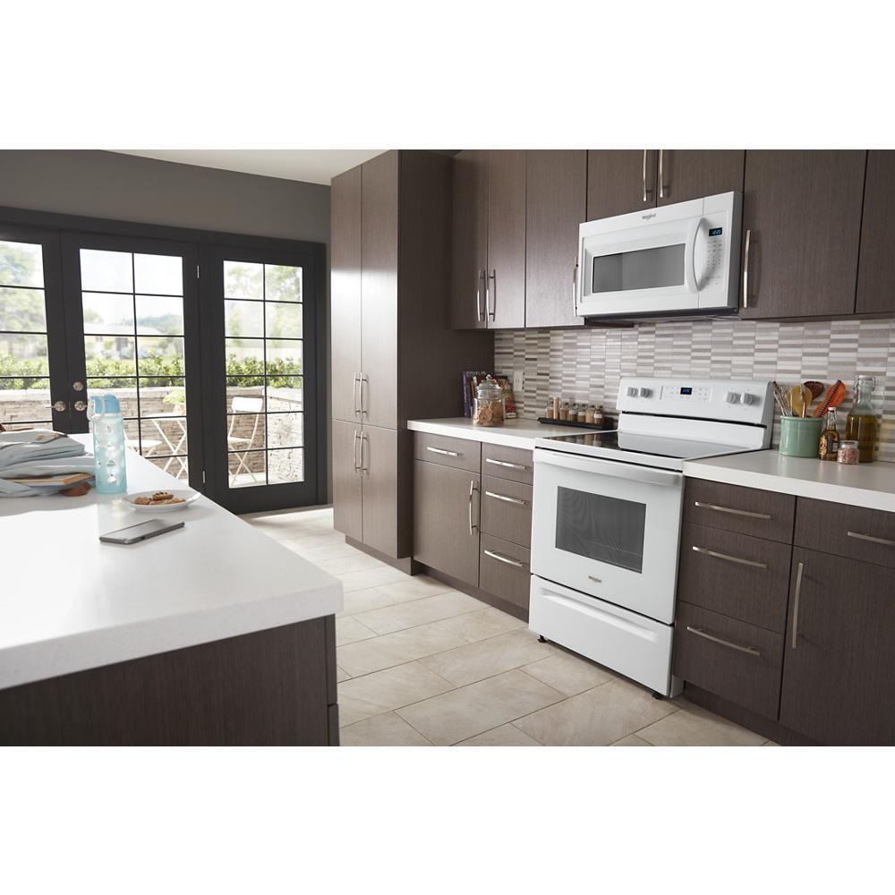 WHIRLPOOL WMH31017HW Whirlpool 1.7 Cu. Ft. Microwave Hood Combination With ELECTRONIC...