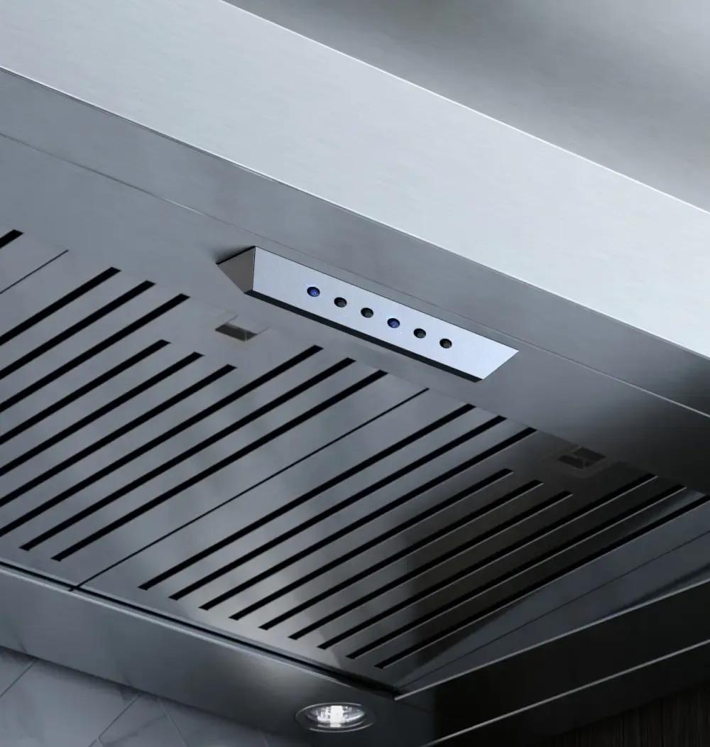 XO APPLIANCE XOT1848KSE XO Appliance 48"" 1000 Cfm Italian Made Pro Hood Range Hood Stainless