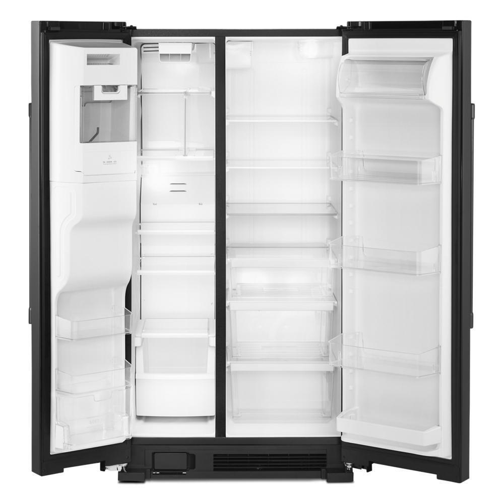 MAYTAG MSS25C4MGB 36-inch Wide Side-by-side Refrigerator With Exterior Ice and Water ...