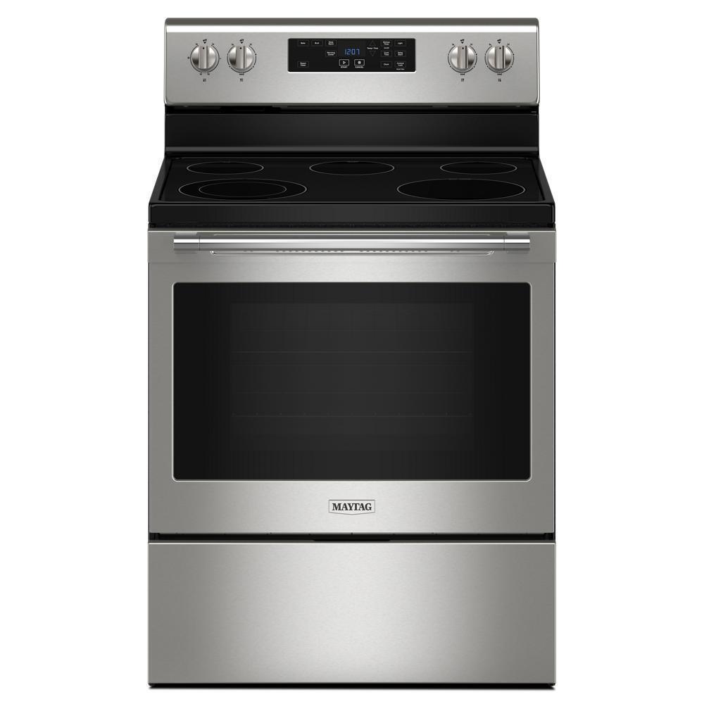 MAYTAG MER4800PZ Maytag Steam Clean Electric Range - 5.3 Cu. Ft.