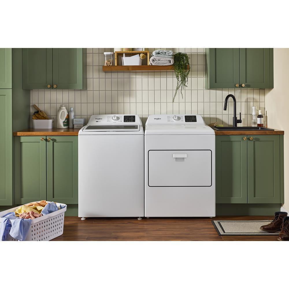 WHIRLPOOL WGD4307SW 7.0 Cu. Ft. Gas Dryer With Autosensing and Wrinkle Shield OPTIO...