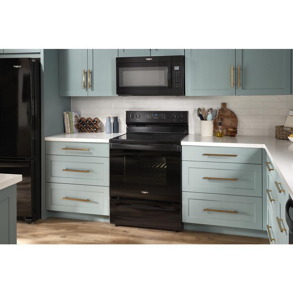WHIRLPOOL WMH32519HB Whirlpool 1.9 Cu. Ft. Capacity Steam Microwave With Sensor COOKI...