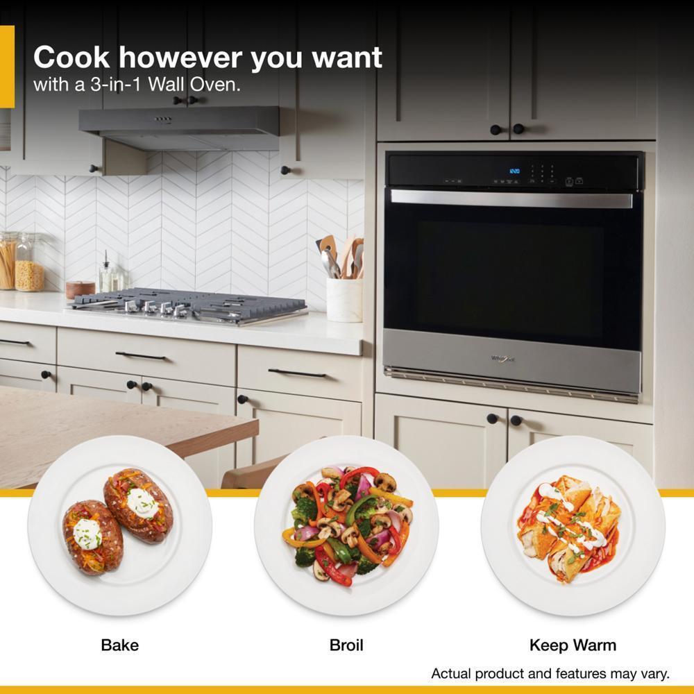 WHIRLPOOL WOES3030LS Whirlpool 5.0 Cu. Ft. Single Self-cleaning Wall Oven