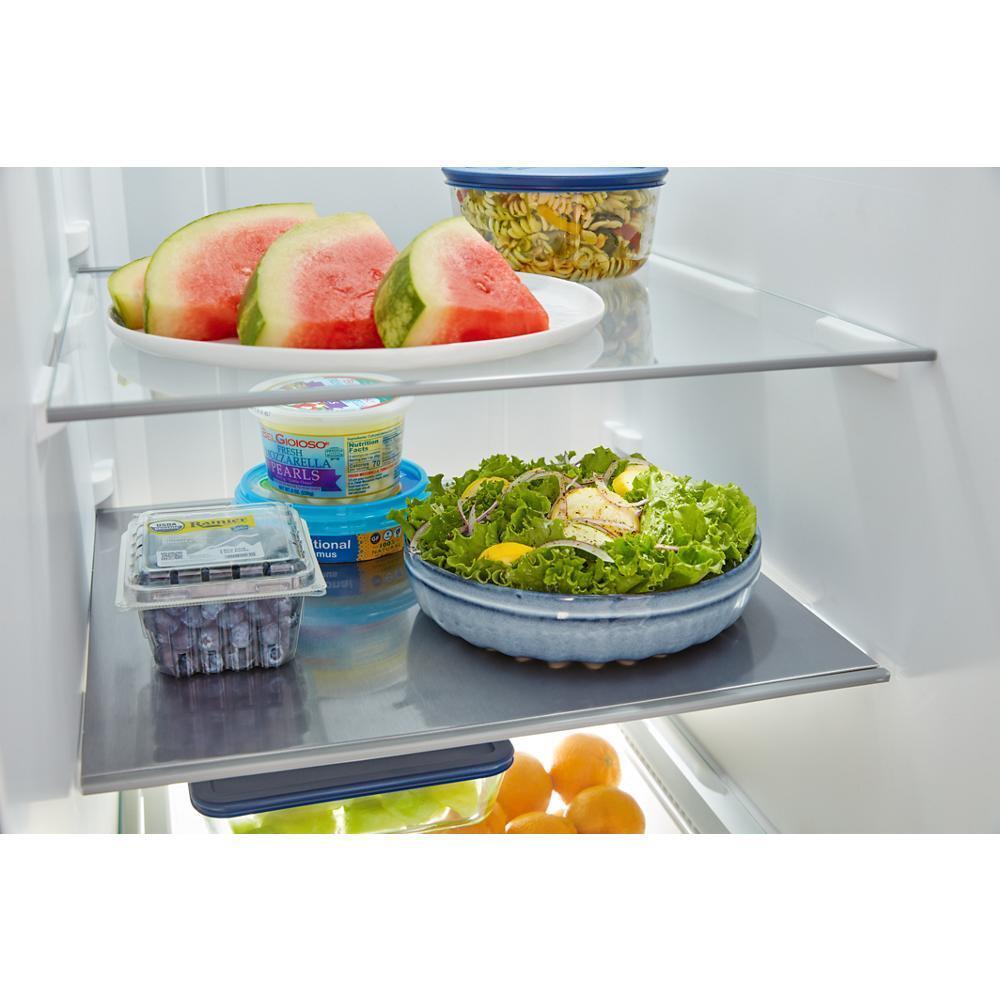 MAYTAG MRSF4036PB Maytag 36-inch Wide Side-by-side Refrigerator - 25 Cu. Ft.