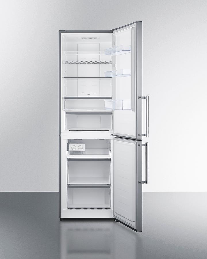SUMMIT FFBF235PL Summit 24"" Wide Bottom Freezer Refrigerator