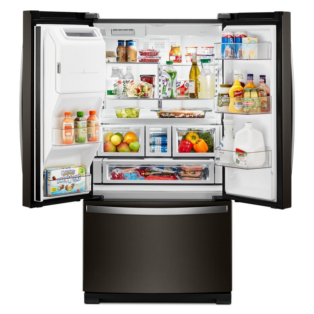 WHIRLPOOL WRF767SDHV Whirlpool 36-inch Wide French Door Refrigerator - 27 Cu. Ft. - B...