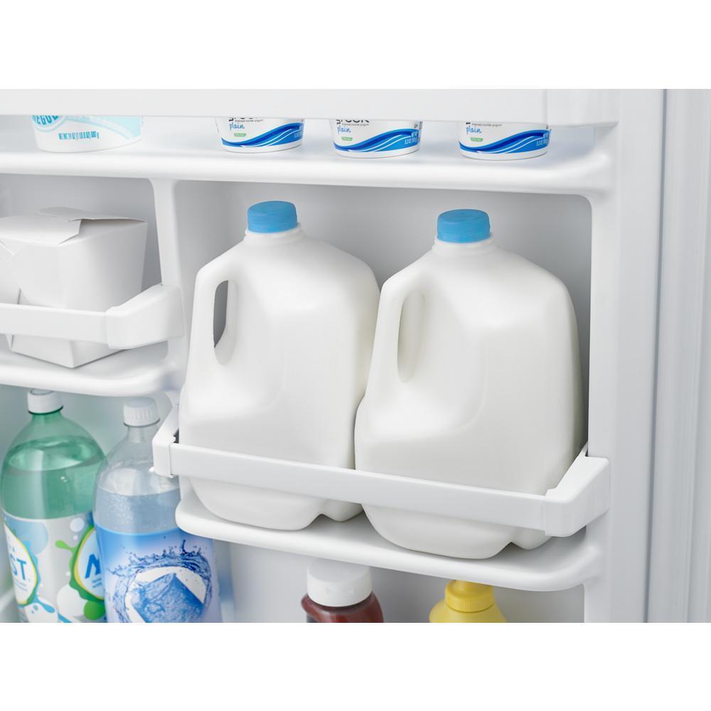 AMANA ART318FFDB 30-inch Wide Top-freezer Refrigerator With Glass Shelves - 18 Cu. F...