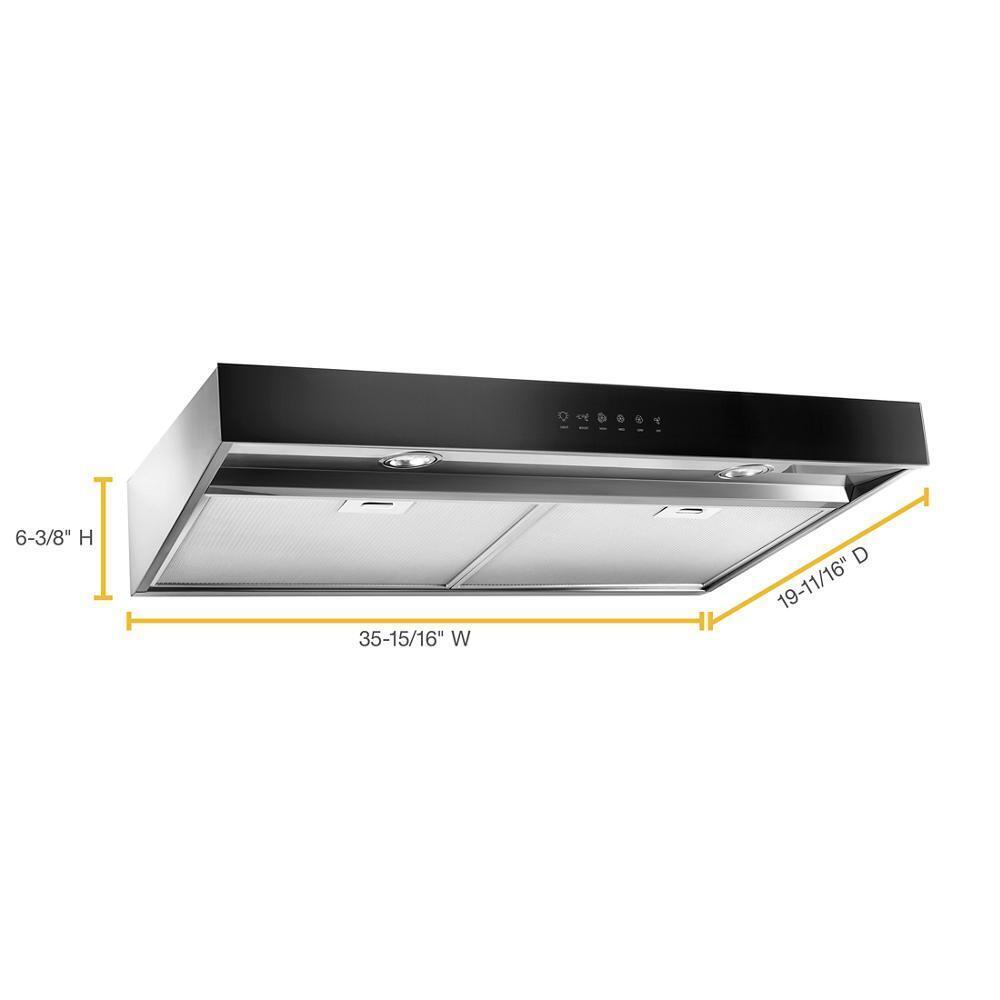 WHIRLPOOL WVU57UC6FS Whirlpool 36"" Range Hood With Boost Function