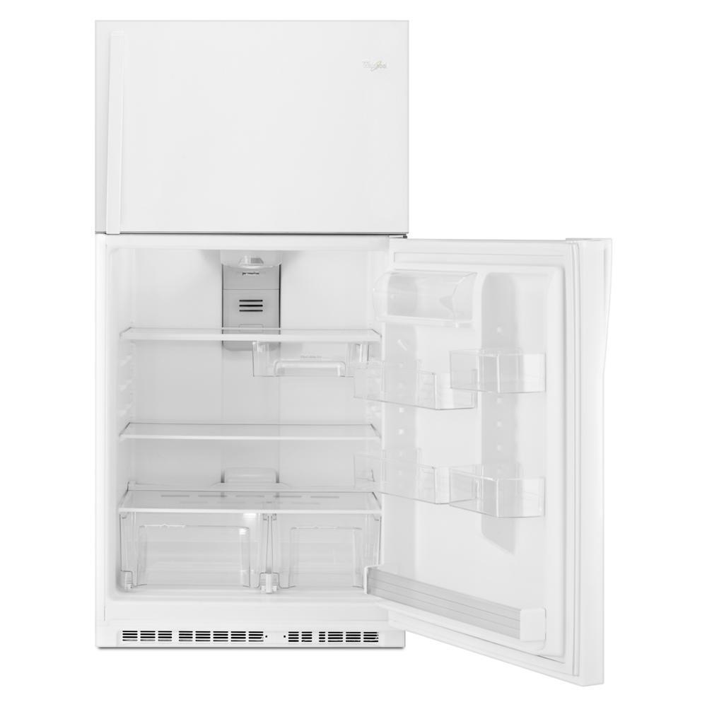 WHIRLPOOL WRT541SZDW White Whirlpool 33"" Wide Top-freezer Refrigerator With Ez CONNEC...