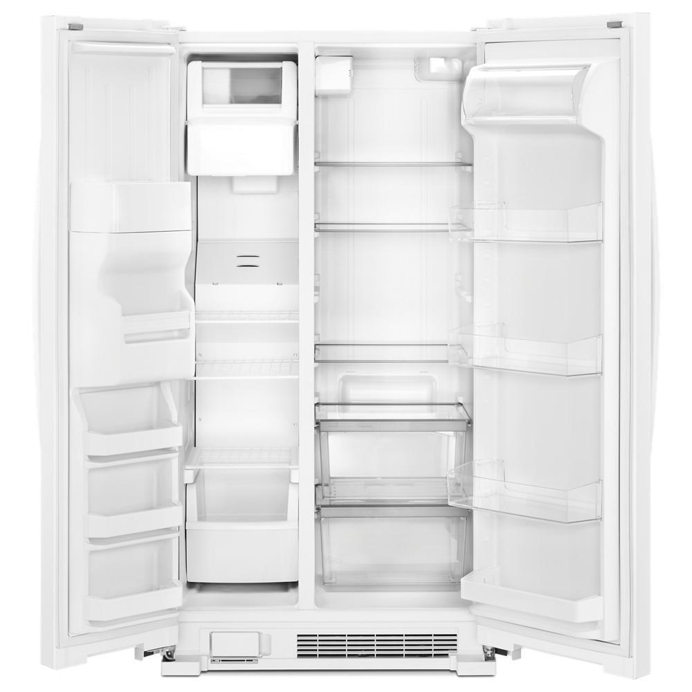 WHIRLPOOL WRS335SDHW Whirlpool 36-inch Wide Side-by-side Refrigerator - 25 Cu. Ft. - ...