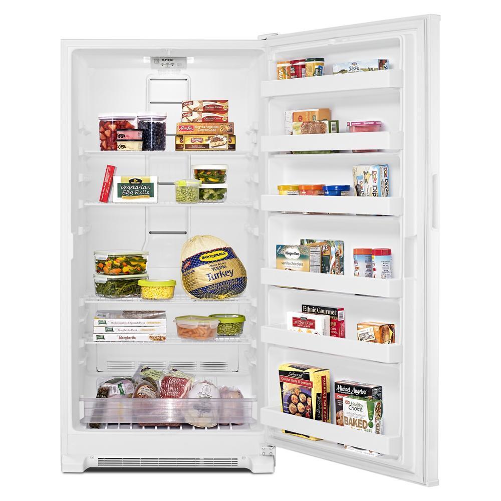 MAYTAG MZF34X20DW Maytag 20 Cu. Ft. Frost Free Upright Freezer With LED Lighting -...