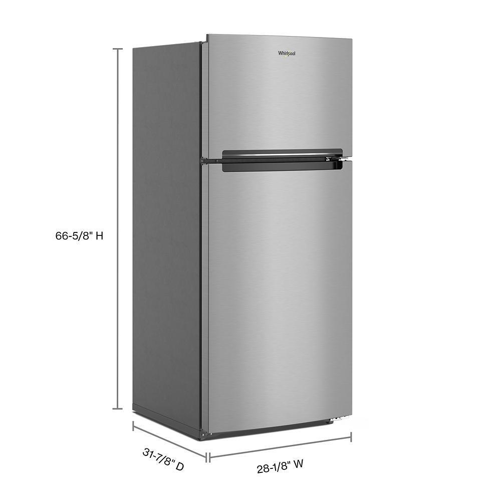 WHIRLPOOL WRTX5028PM Whirlpool 28-inch Wide Top-freezer Refrigerator - 16.6 Cu. Ft.