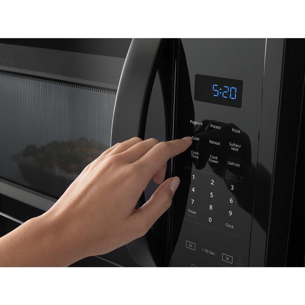 WHIRLPOOL WMH31017HB Whirlpool 1.7 Cu. Ft. Microwave Hood Combination With ELECTRONIC...