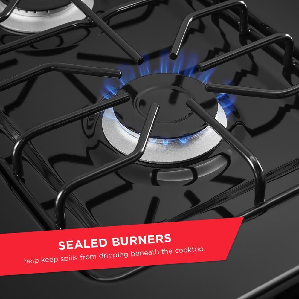 AMANA AGR4203MNS Amana 30-inch Gas Range With Easy-clean Glass Door