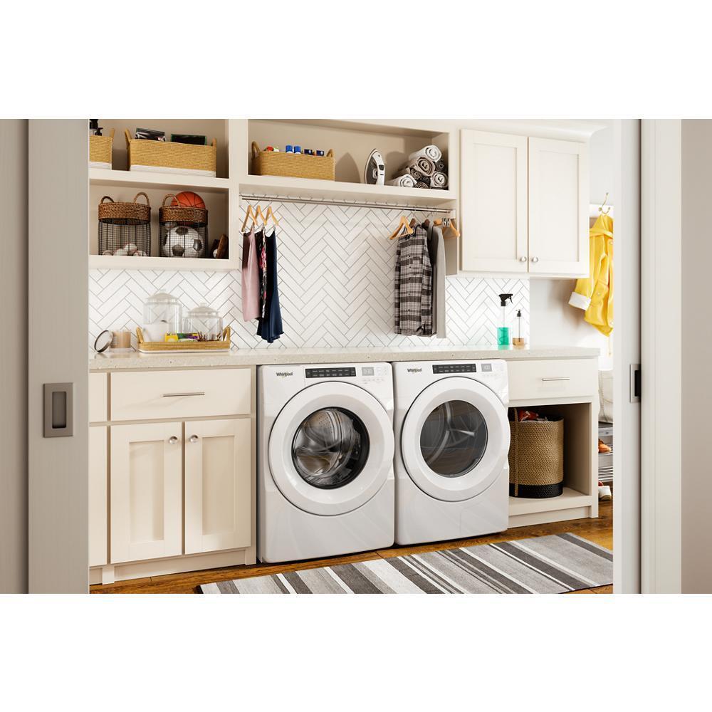 WHIRLPOOL WHD560CHW Whirlpool 7.4 CU.FT Front Load Heat Pump Dryer With Intiutitive ...