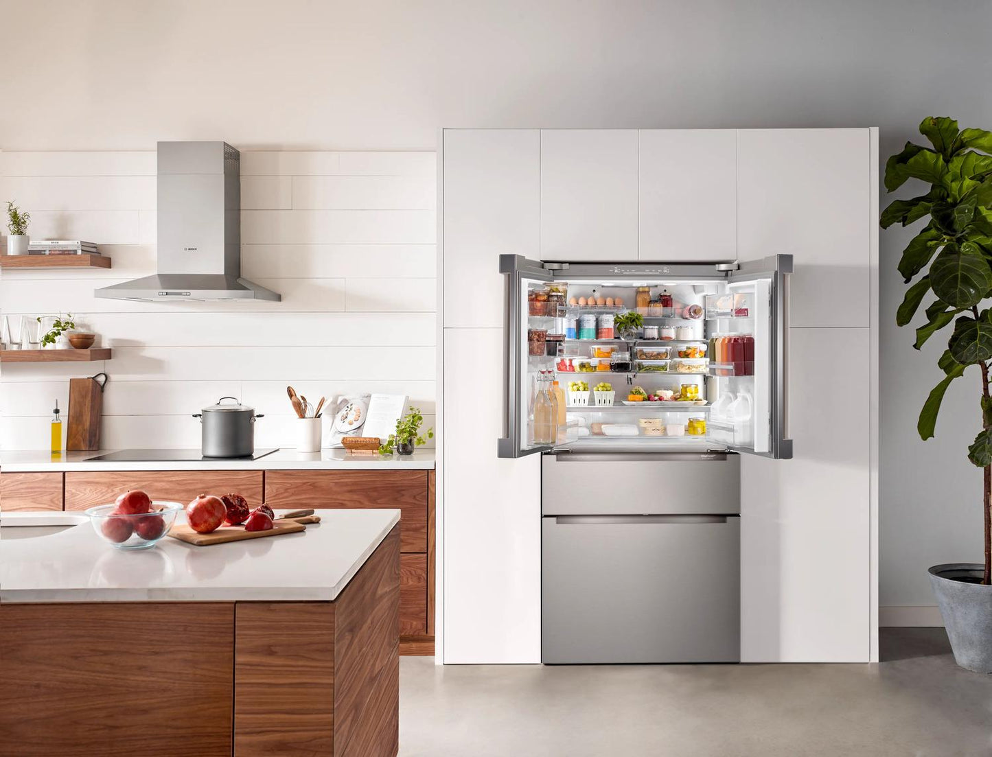 BOSCH B36CL80ENS Bosch French Door Bottom Mount Inox-easyclean