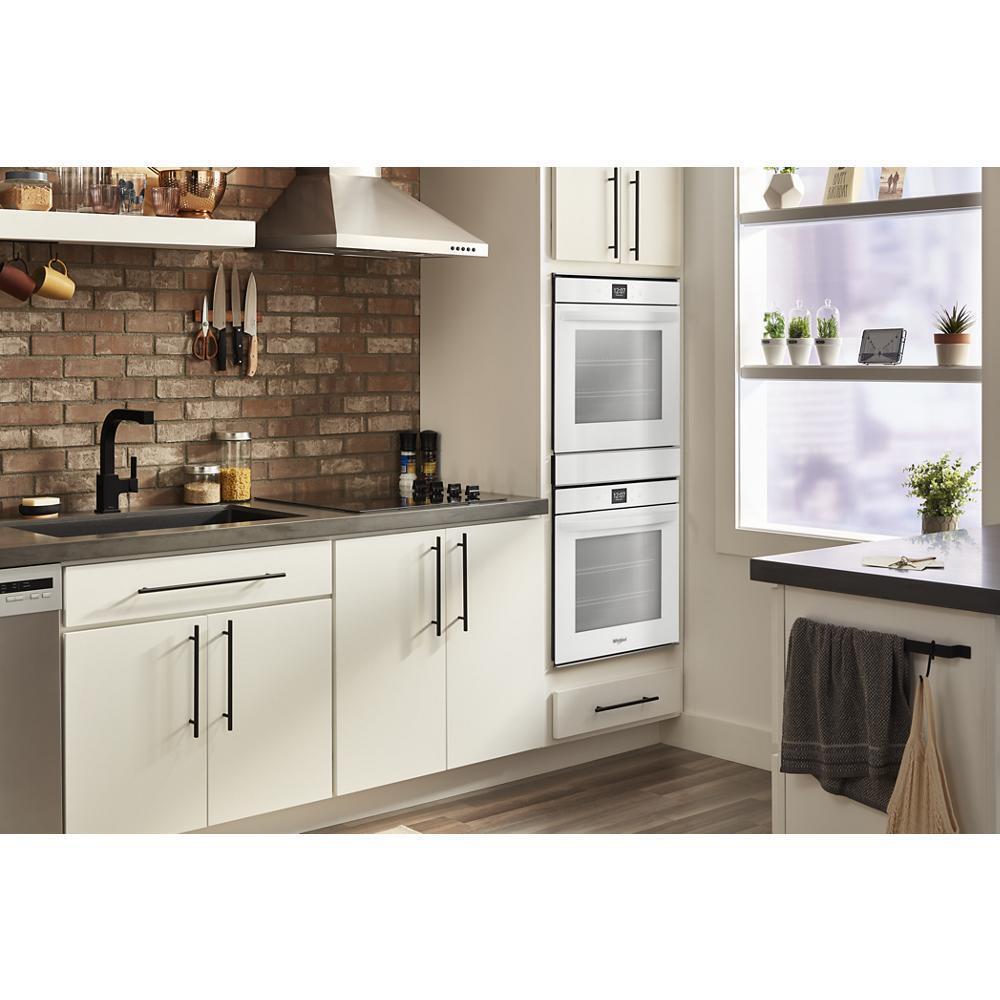 WHIRLPOOL WOD52ES4MW Whirlpool 5.8 Cu. Ft. 24 Inch Double Wall Oven With Convection