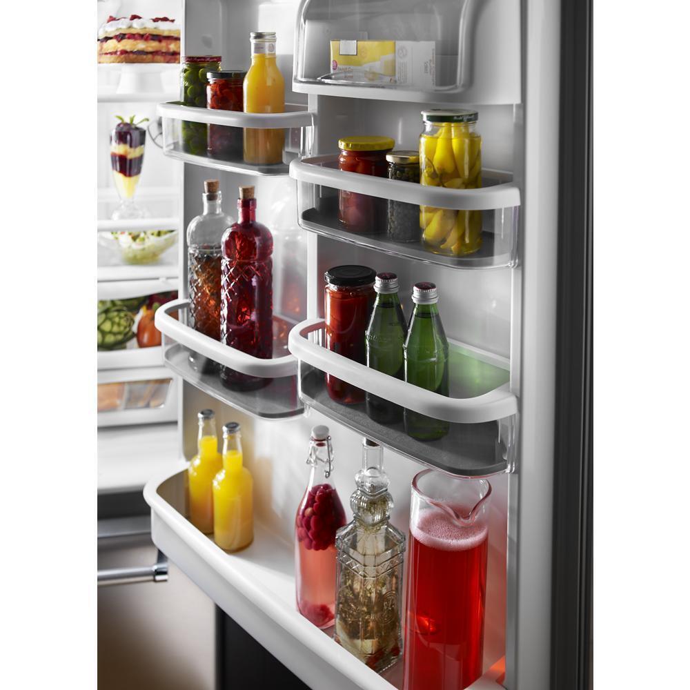 KITCHENAID KRBR102ESS Stainless Steel Kitchenaid 22 Cu. Ft. Full Depth Bottom Freezer ...