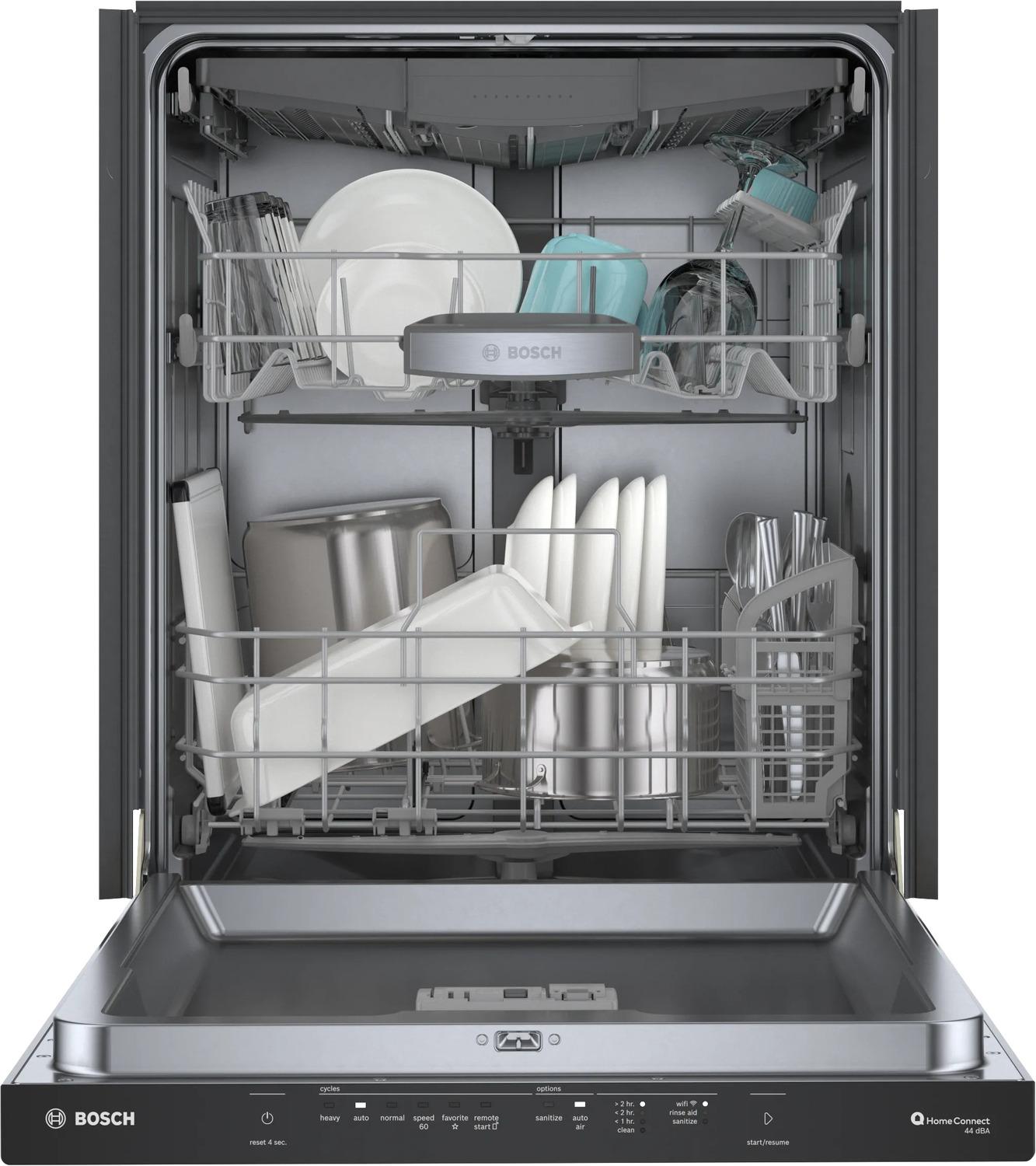 BOSCH SHP65CM6N Bosch 500 Series Dishwasher 24"" Black
