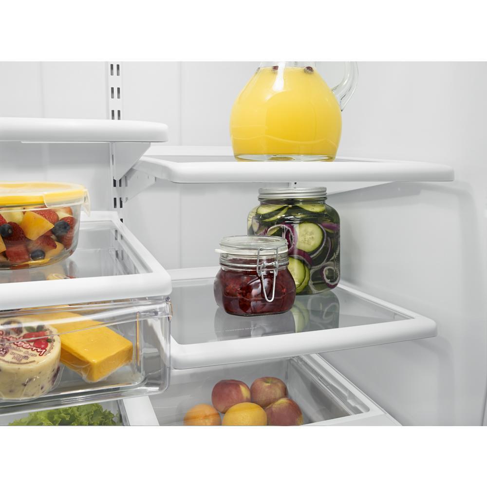 WHIRLPOOL WRB329DMBW Whirlpool 19 Cu. Ft. Bottom-freezer Refrigerator With Freezer Drawer