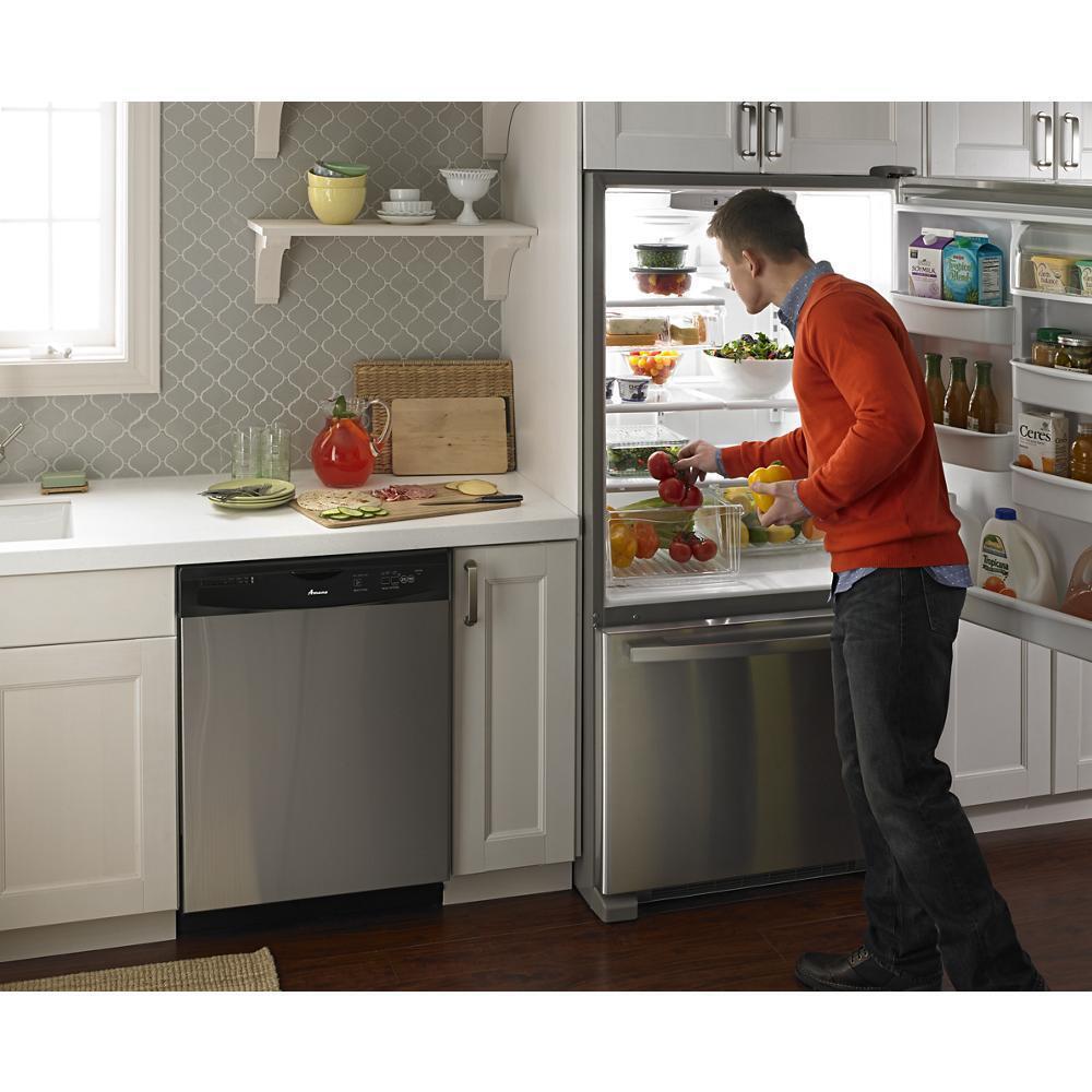 AMANA ABB2224BRM 21.9 Cu. Ft. Energy Star Qualified Bottom-freezer Refrigerator -...