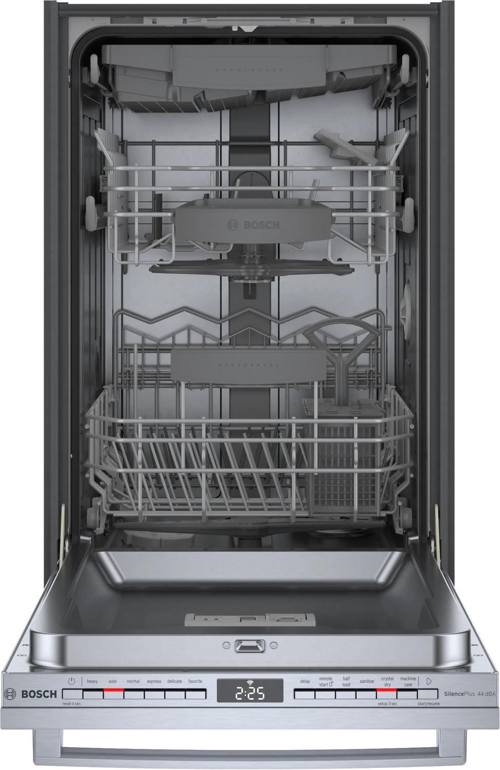 BOSCH SPX68C75UC Bosch 800 Series Dishwasher 17 3/4"" Stainless Steel Spx68c75uc