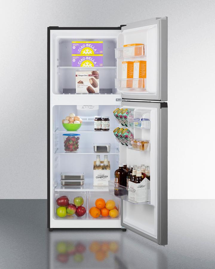 SUMMIT FF1089PL Summit 24"" Wide Top Mount Refrigerator-freezer