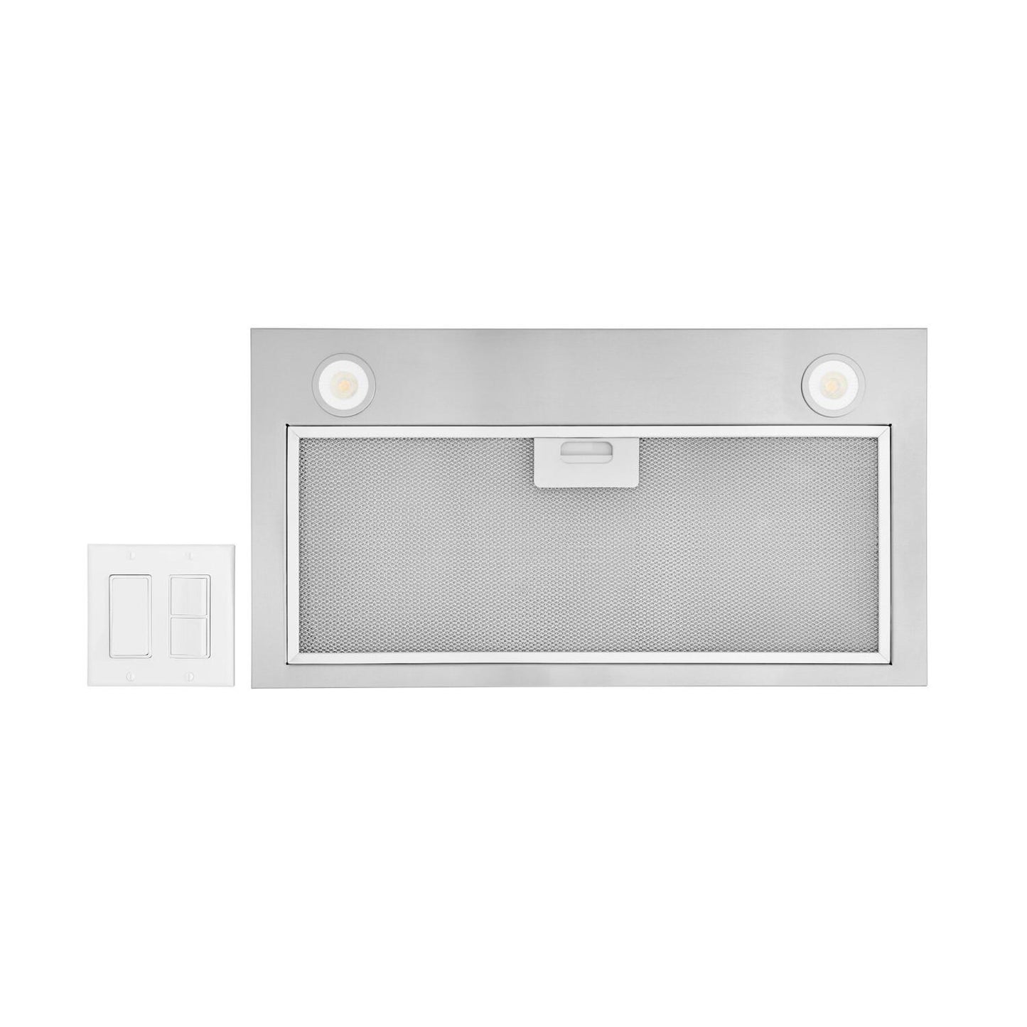 BROAN PMA400SS Broan 21-inch Custom Range Hood Power Pack, 450 Max Blower Cfm, ...