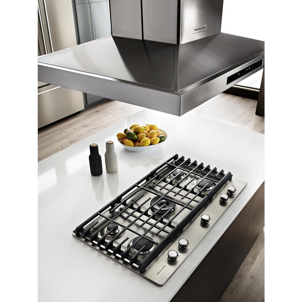 KITCHENAID KCGS556ESS Stainless Steel Kitchenaid 36'' 5-burner Gas Cooktop