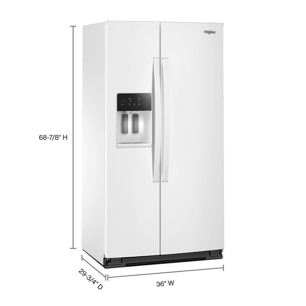WHIRLPOOL WRSC5536RW Whirlpool Family-proof Quality With A Low Repair Rate.
