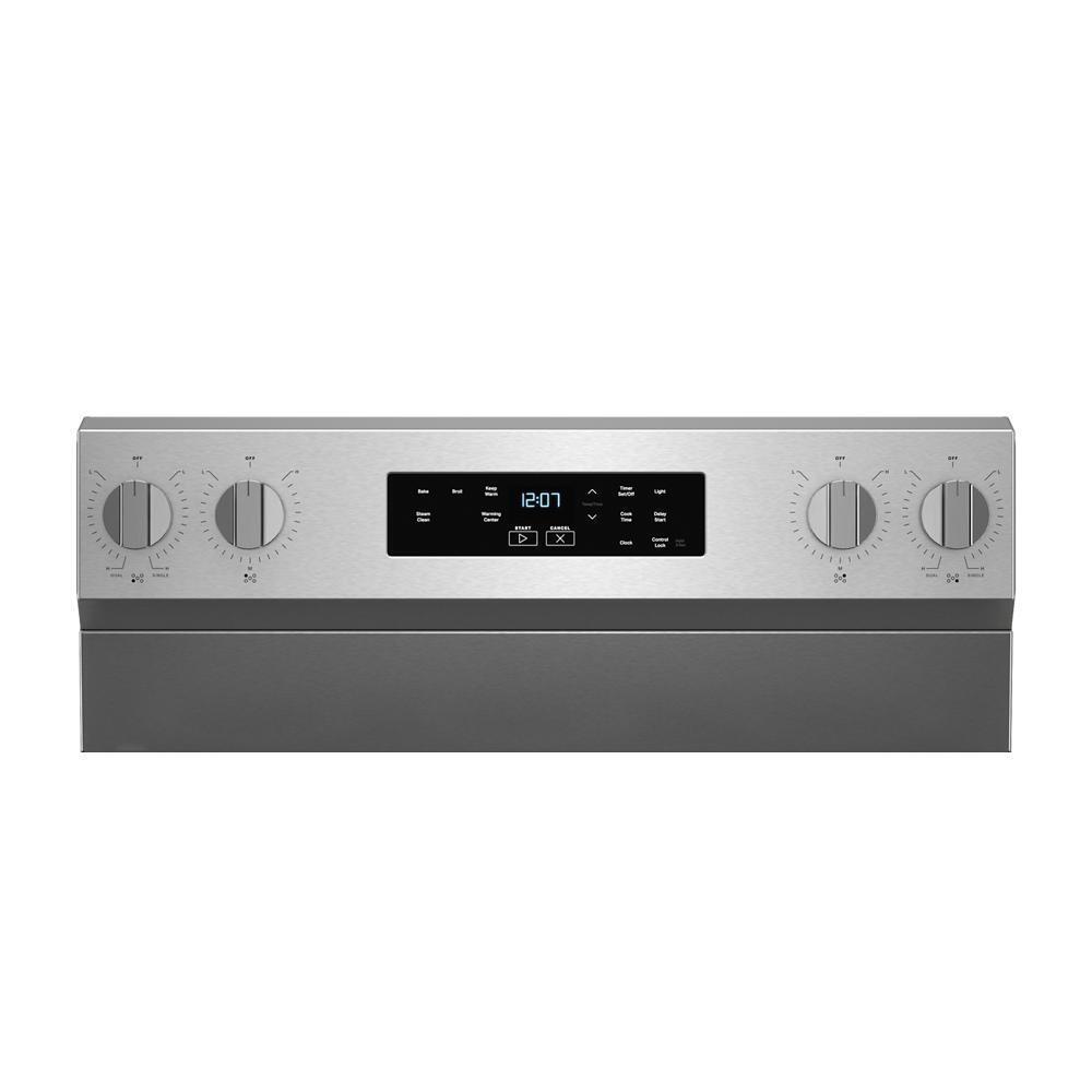 MAYTAG MFES4030RS Maytag 30-inch Wide Electric Range With Steam Clean - 5.3 Cu. Ft.