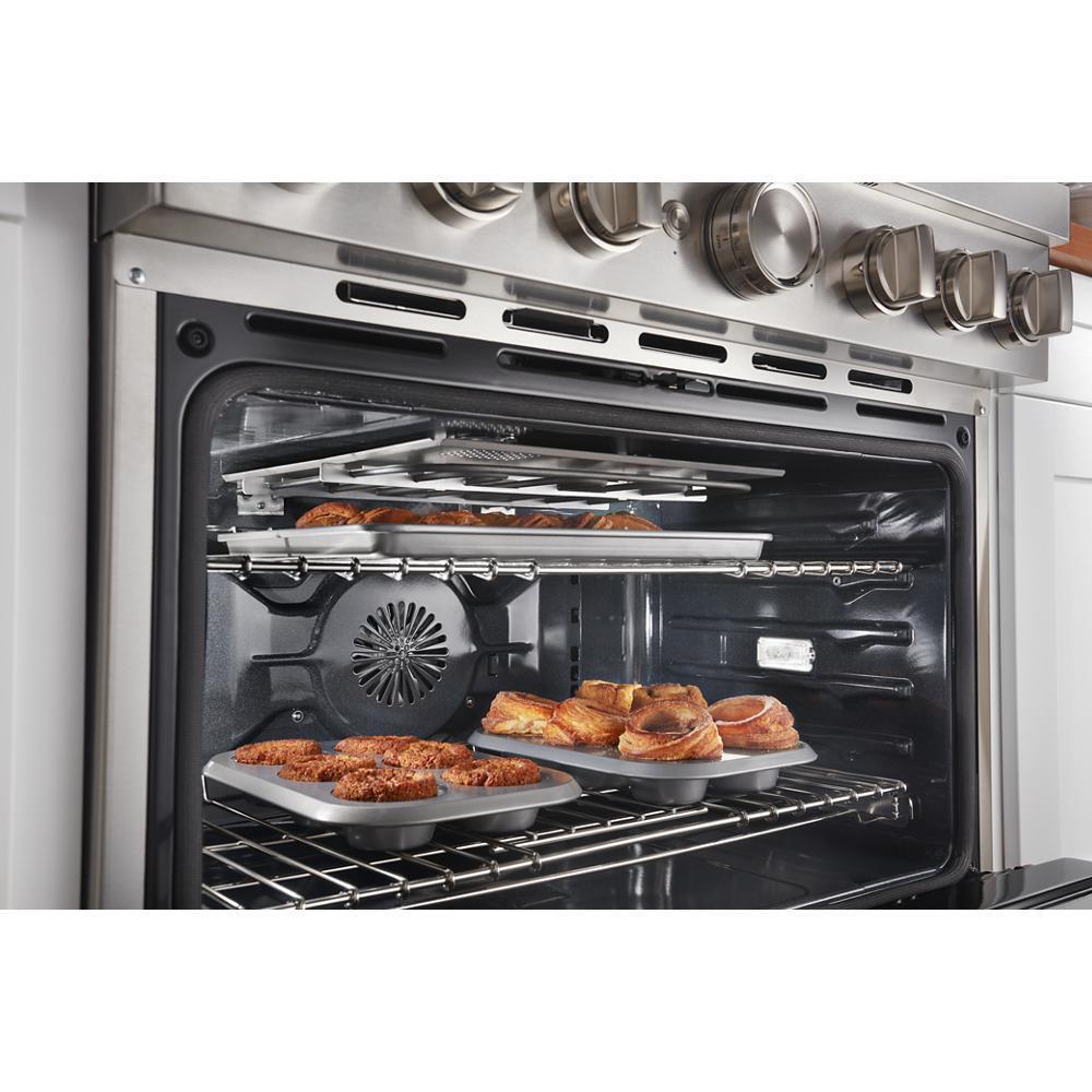 KITCHENAID KFDC506JSS Kitchenaid 36'' Smart Commercial-style Dual Fuel Range With 6 BU...