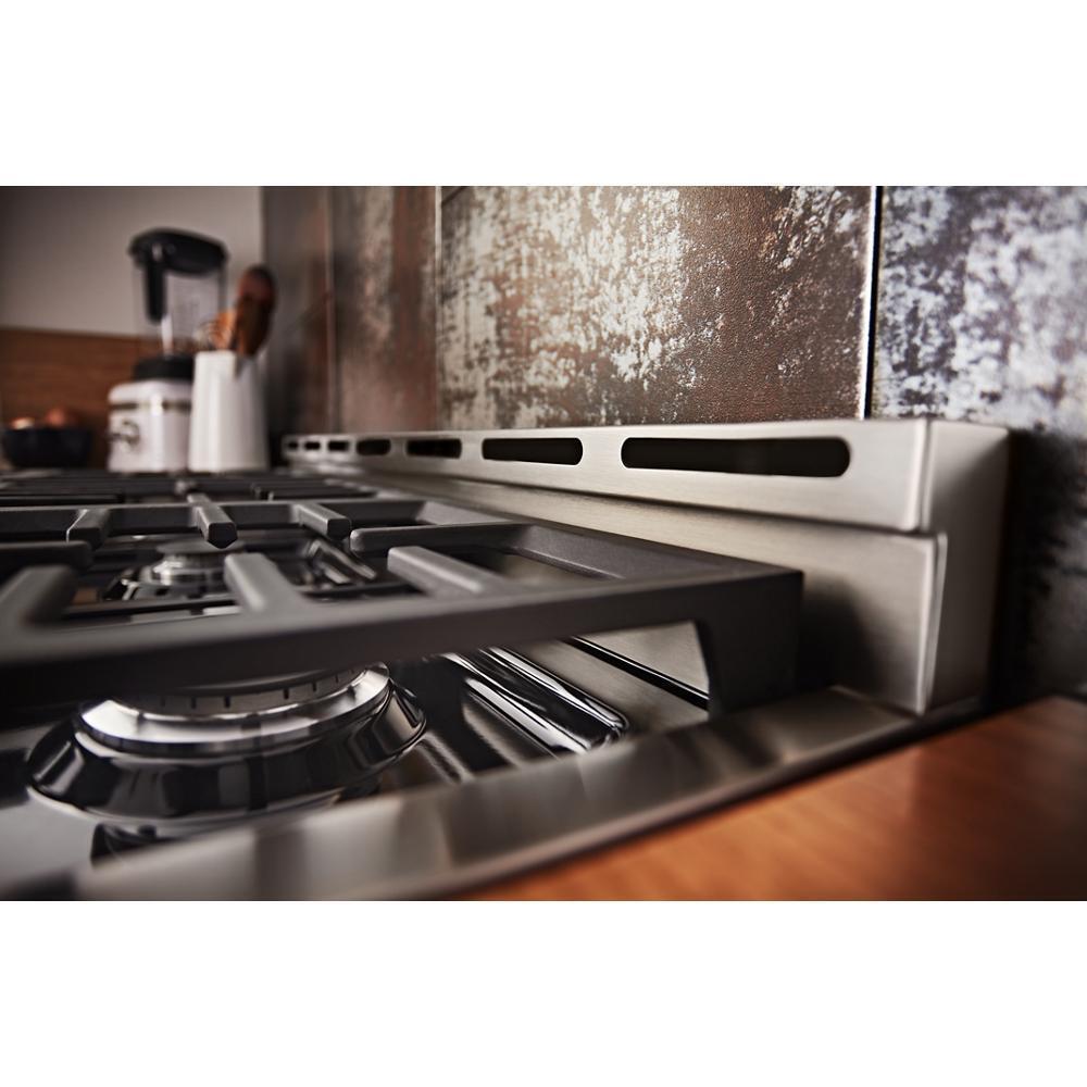 KITCHENAID KFGC506JMH Kitchenaid 36'' Smart Commercial-style Gas Range With 6 Burners ...