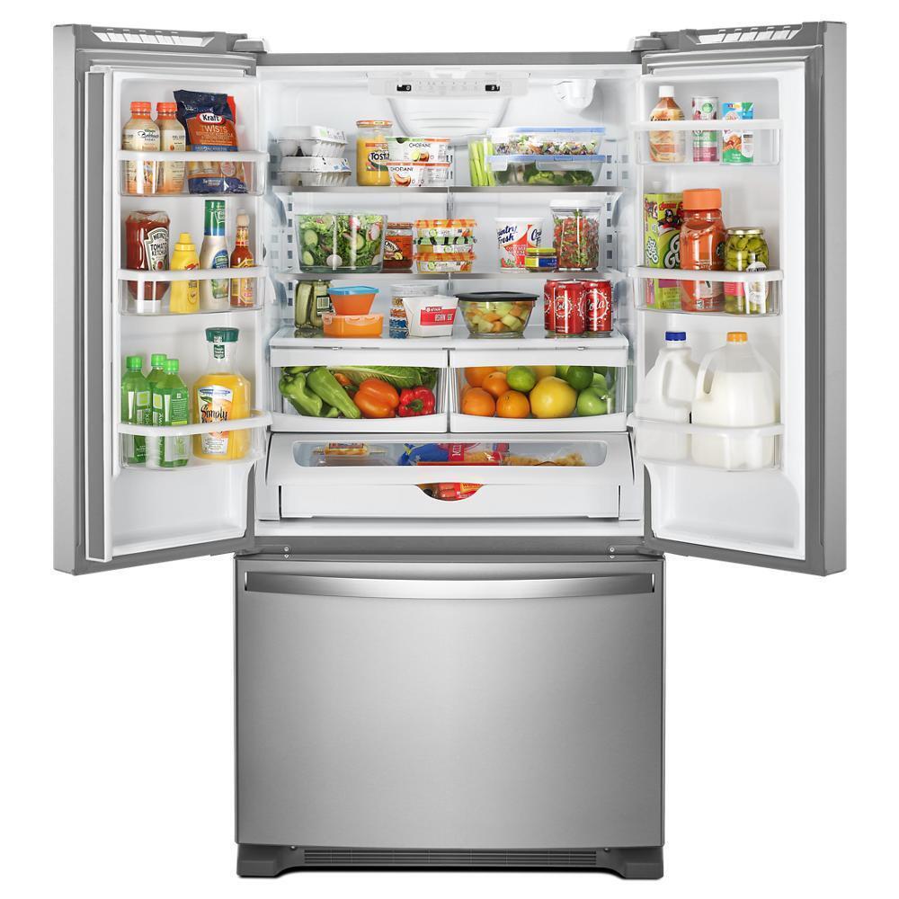 WHIRLPOOL WRFF5333PZ Whirlpool 33-inch Wide French Door Refrigerator - 22 Cu. Ft.
