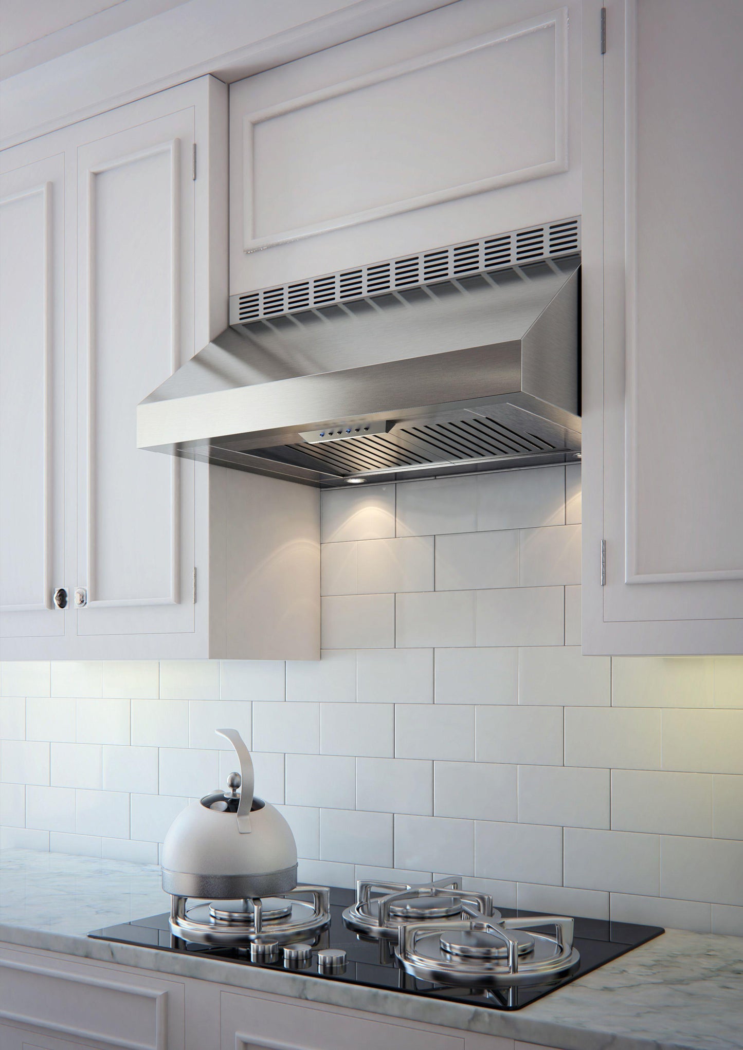 XO APPLIANCE XOT36SC 36"" 600/395 Cfm Italian Made Pro Hood Range Hood Stainless