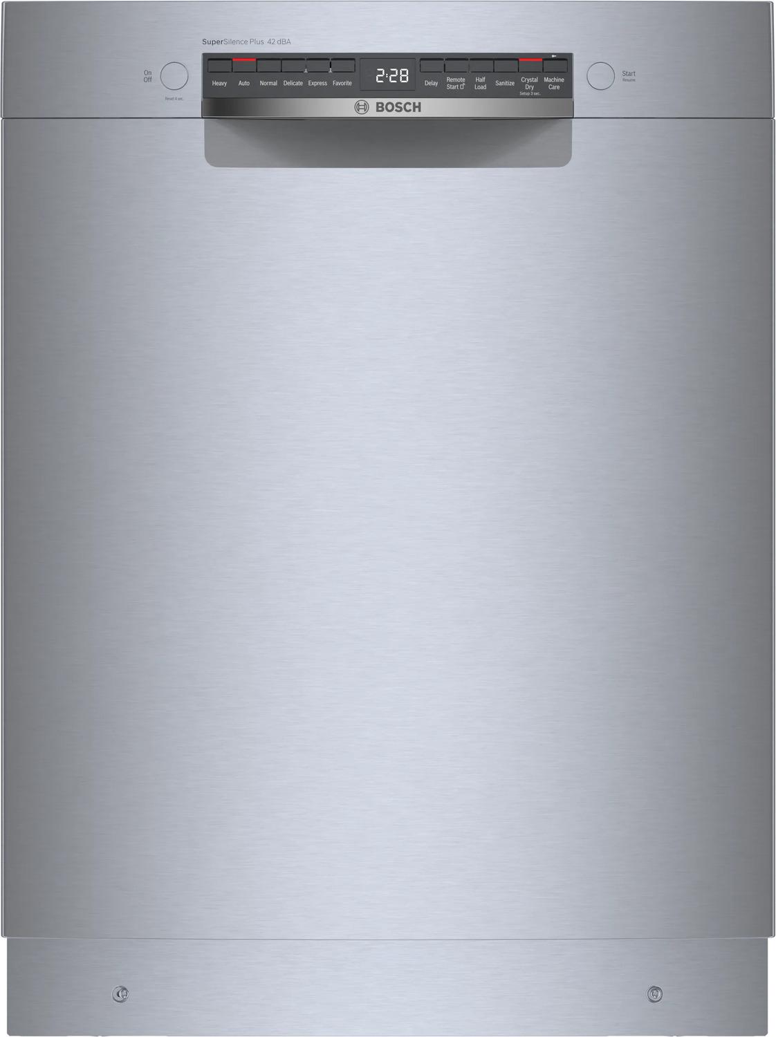 BOSCH SGE78C55UC Bosch 800 Series Dishwasher 24"" Stainless Steel