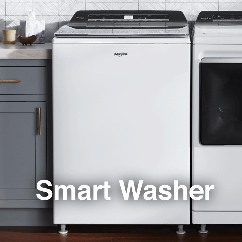WHIRLPOOL WTW8127LW 5.2 - 5.3 Cu. Ft. Top Load Washer With 2 In 1 Removable Agitator