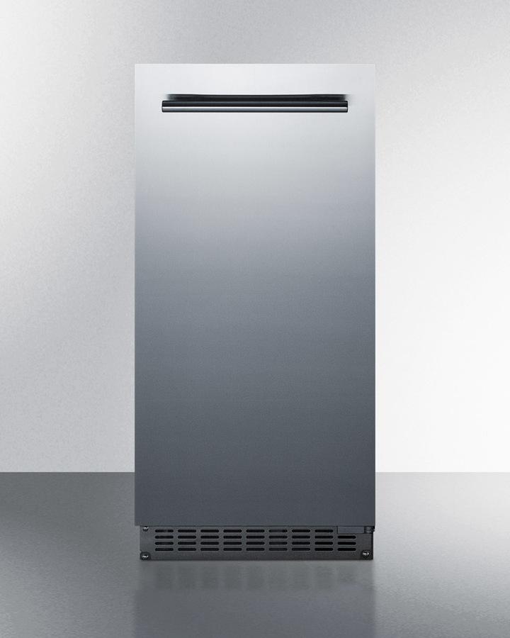 SUMMIT BIM68OSGDR 15"" Wide 62 Lb. Built-in Undercounter Commercially Listed INDOOR/OU...