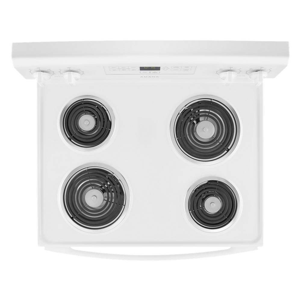 AMANA ACR4303MFW 30-inch Amana Electric Range With Bake Assist Temps - White
