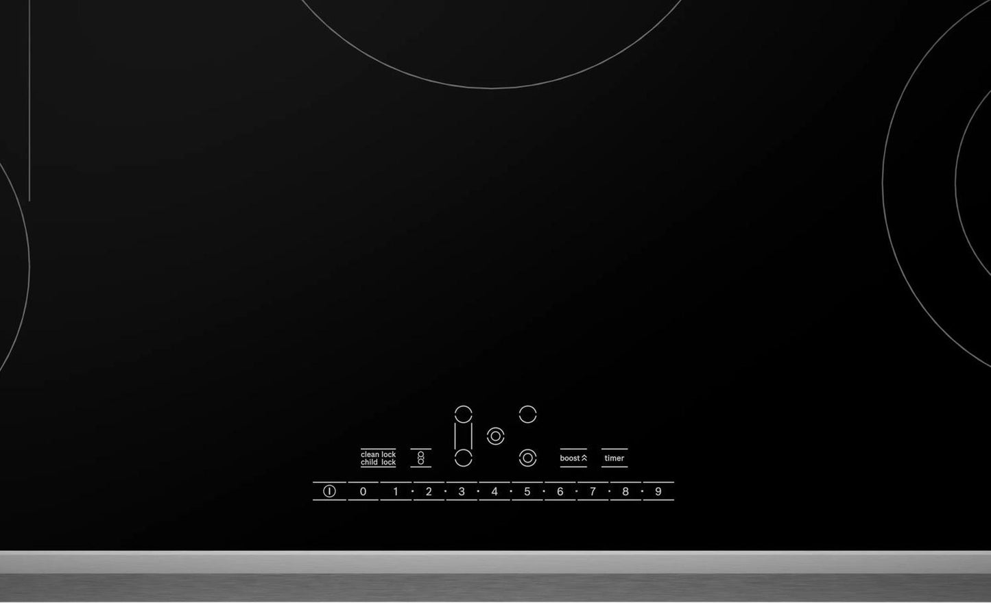 BOSCH NET8669SUC 800 Series Electric Cooktop 36'' Black, Surface Mount With Frame NE...