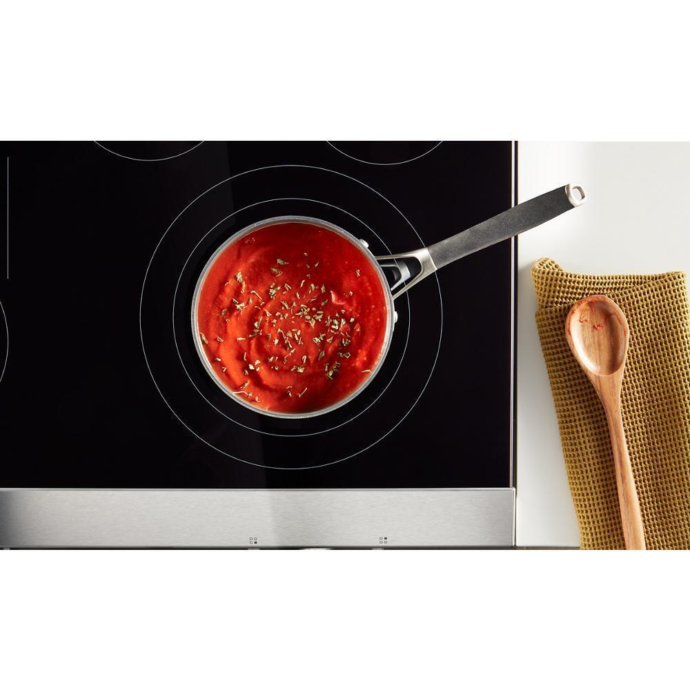 WHIRLPOOL WFES7530RW 30-inch Smart Electric Range With Air Cooking Technology, WIPECLEAN...