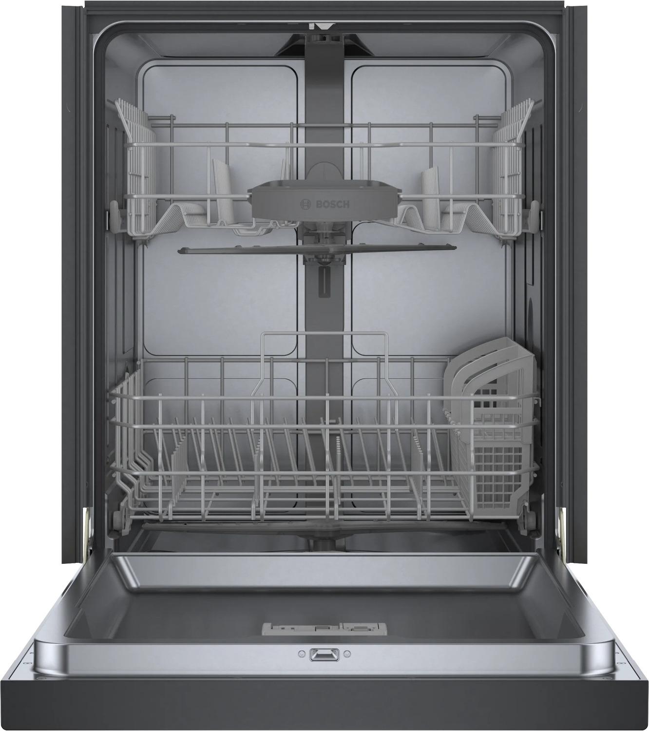 BOSCH SHE41CM6N Bosch 300 Series Dishwasher 24"" Black She41cm6n
