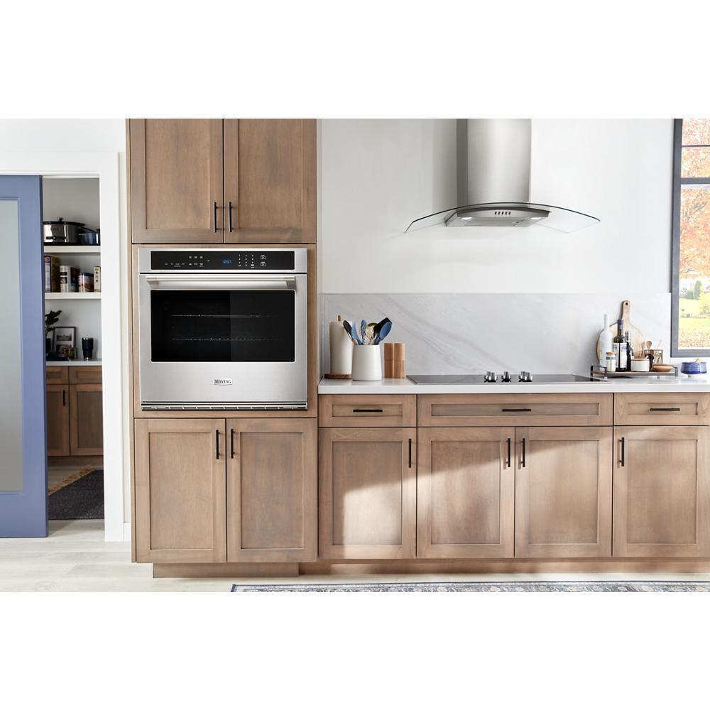 MAYTAG MOES6027LZ Maytag 27-inch Single Wall Oven With Air Fry and Basket - 4.3 Cu. Ft.