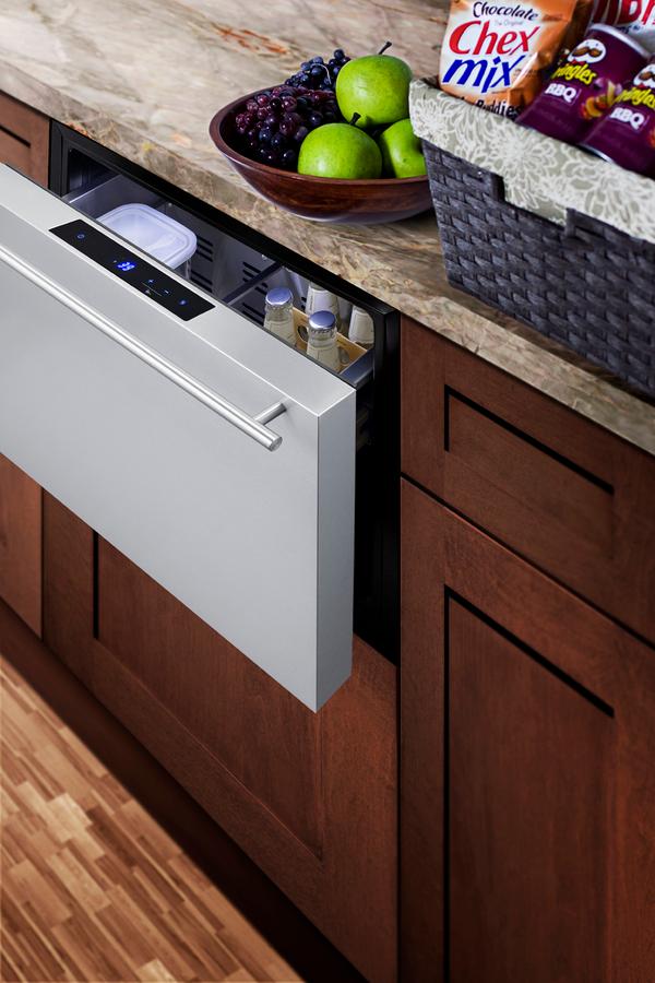 SUMMIT SDR24 Summit 24"" Wide Built-in Drawer Refrigerator
