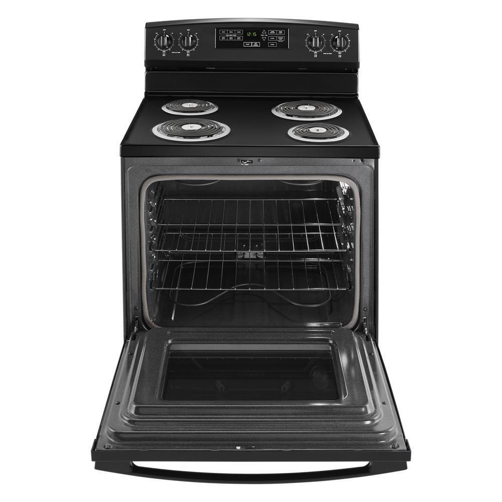 AMANA ACR4503SFB 30-inch Amana Electric Range With Self-clean Option - Black