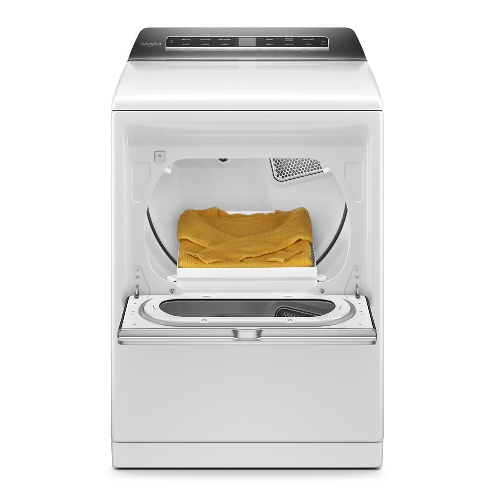 WHIRLPOOL WGD8127LW 7.4 Cu. Ft. Top Load Gas Dryer With Advanced Moisture Sensing