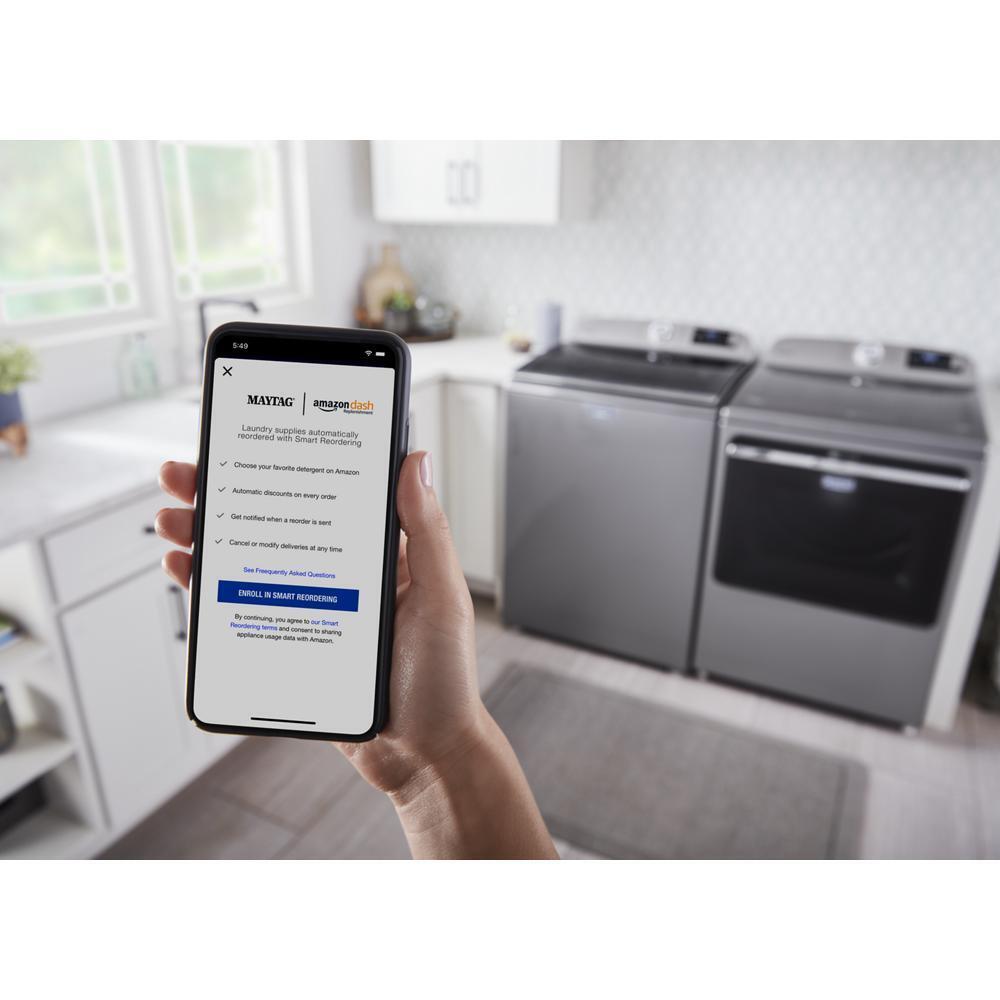 MAYTAG MVW6230RHW Smart Capable Top Load Washer With Extra Power Button - 4.7 Cu. Ft.
