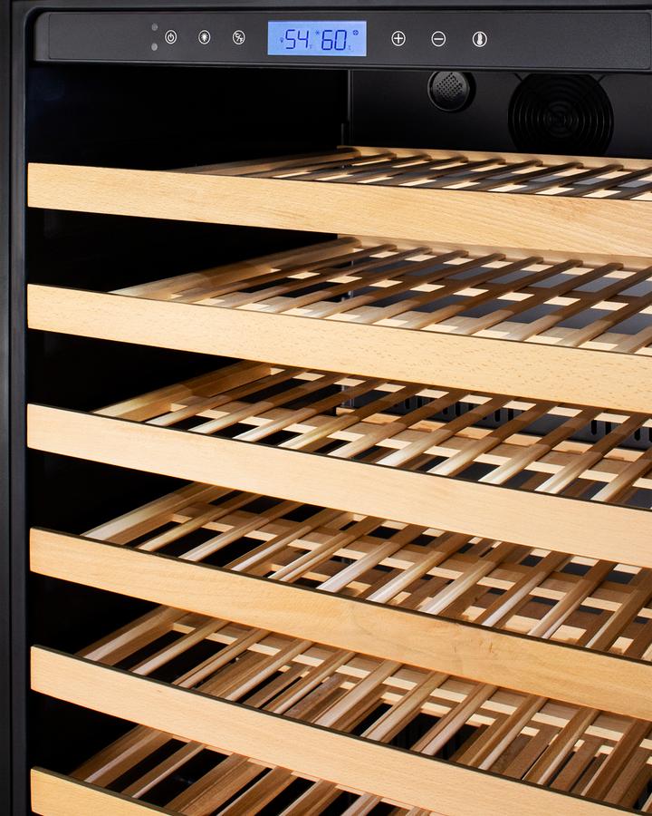 SUMMIT SWC1926BLHD Summit 24"" Wide Single Zone Wine Cellar