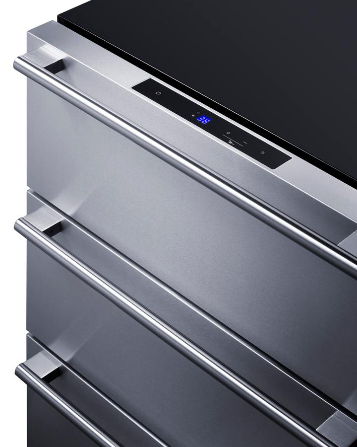 SUMMIT SP6DS3D Summit 24"" Wide Built-in 3-drawer All-refrigerator